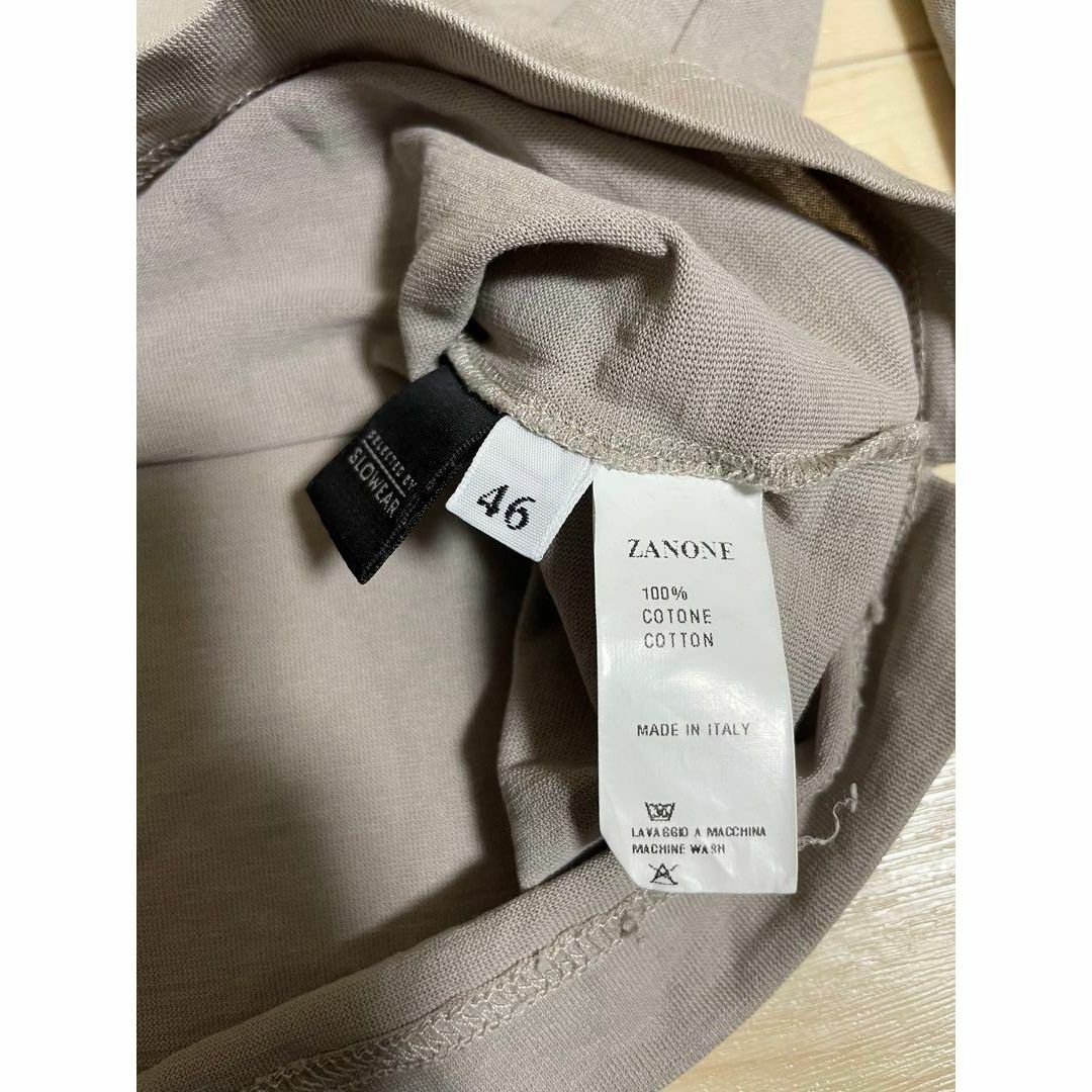 ZANONE(ザノーネ)のイタリア製　ZANONE ザノーネ ポロシャツ 長袖 コットン メンズのトップス(ポロシャツ)の商品写真