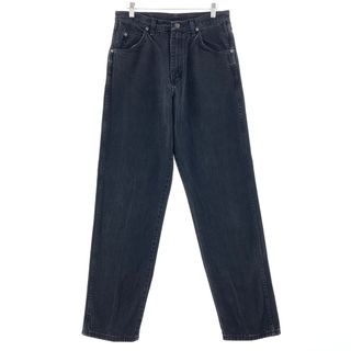 ラングラー(Wrangler)の古着 ラングラー Wrangler ブラックデニムパンツ メンズw32 /taa003765(デニム/ジーンズ)