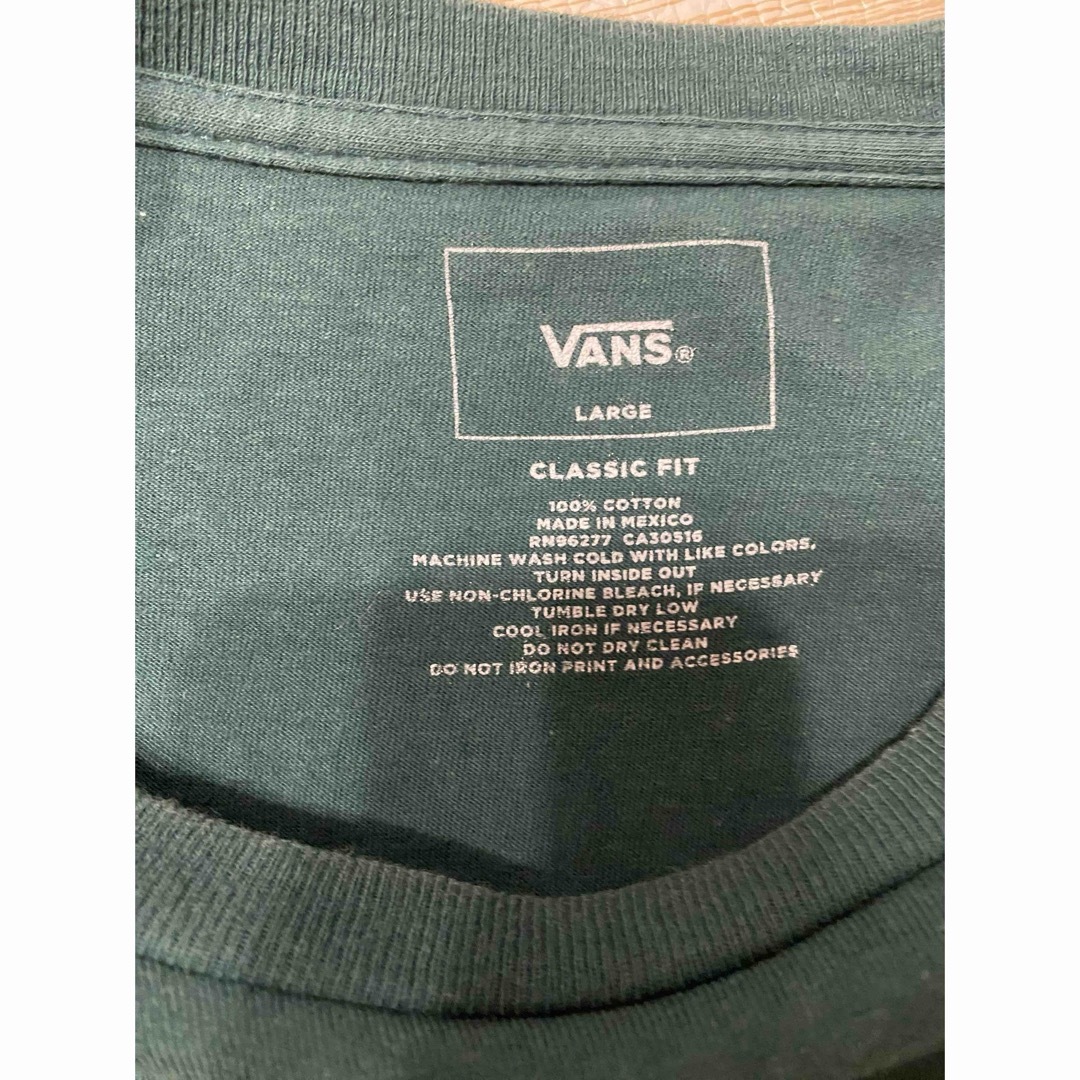 VANS(ヴァンズ)のVANS ロンT バックプリント メンズのトップス(Tシャツ/カットソー(七分/長袖))の商品写真