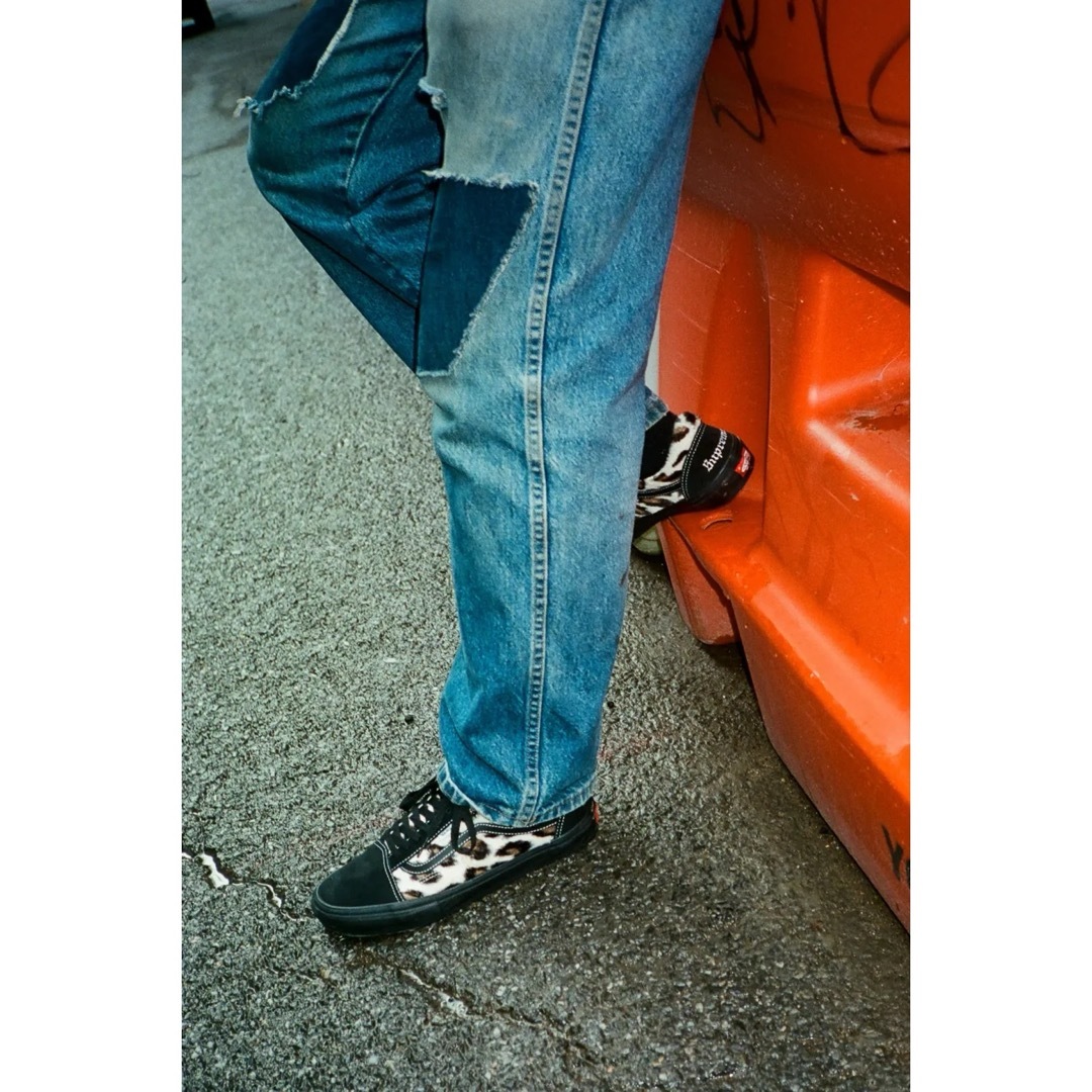 Supreme(シュプリーム)のSupreme × Vans Leopard Old Skool "Black" メンズの靴/シューズ(スニーカー)の商品写真