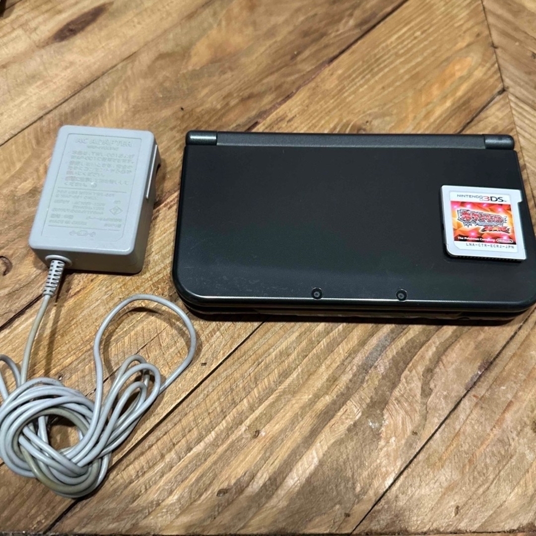 エンタメ/ホビー3DS NEW 本体 LL  +充電器+ポケットモンスターオメガルビー