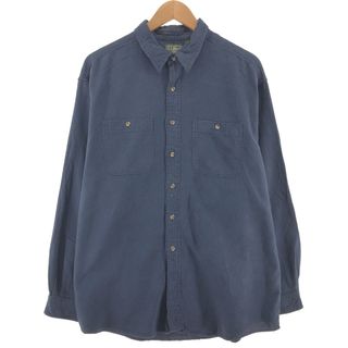 エルエルビーン(L.L.Bean)の古着 エルエルビーン L.L.Bean 長袖 コットンシャツ メンズL /eaa397677(シャツ)