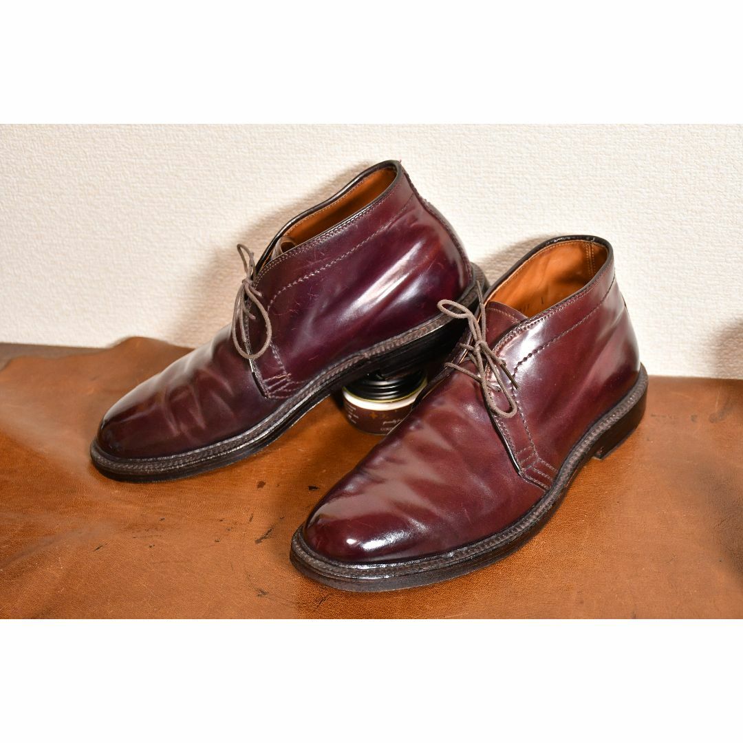 ALDEN #1339 cordovan 7 1/2B/D 25.5cmAldenのALDEN