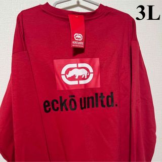 エコーアンリミテッド(ECKŌ UNLTD（ECKO UNLTD）)の新品ecko unltd エコーアンリミテッド トレーナー スウェット赤(スウェット)