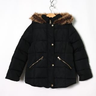 ザラ(ZARA)のザラ ナイロンジャケット ダウンジャケット ジャンパー アウター キッズ 男の子用 9size 134cmサイズ ブラック ZARA(ジャケット/上着)