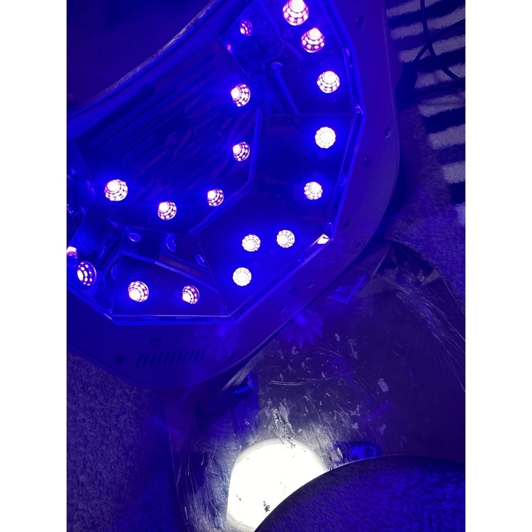 ネイルライト　ドーム型　ネイルランプ　ジェルネイル　充電　レジン　ジェルライト コスメ/美容のネイル(その他)の商品写真