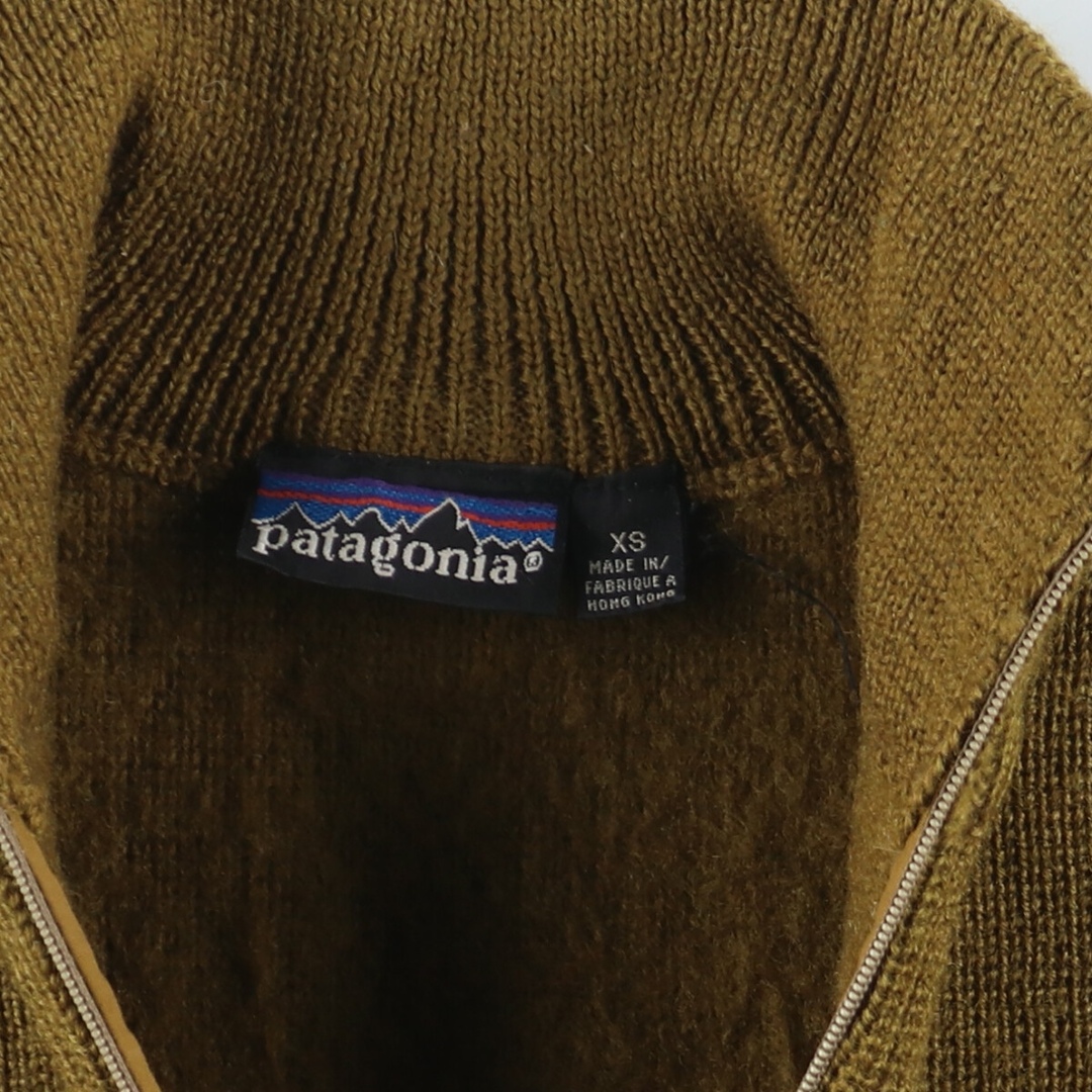 patagonia(パタゴニア)の古着 90年代 パタゴニア Patagonia アルピニストセーター 51311F0 ウールニットハーフジップセーター メンズXS ヴィンテージ /eaa407038 メンズのトップス(ニット/セーター)の商品写真