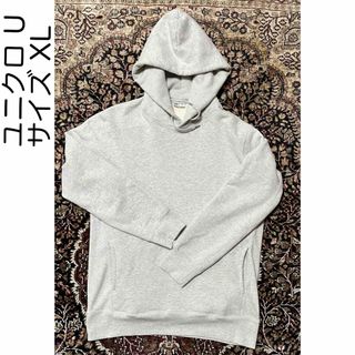 ユニクロ(UNIQLO)の【kyhappy様 専用】UNIQLO U スウェットプルパーカー メンズXL (パーカー)