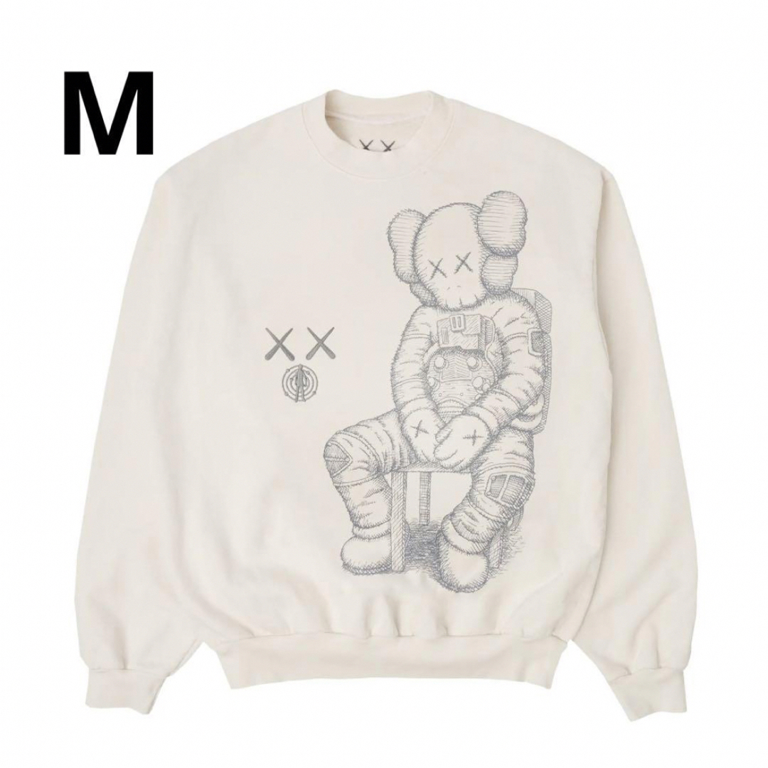 HUMAN MADE(ヒューマンメイド)のKAWS x Kid Cudi Crewneck Sweatshirt Mサイズ メンズのトップス(スウェット)の商品写真