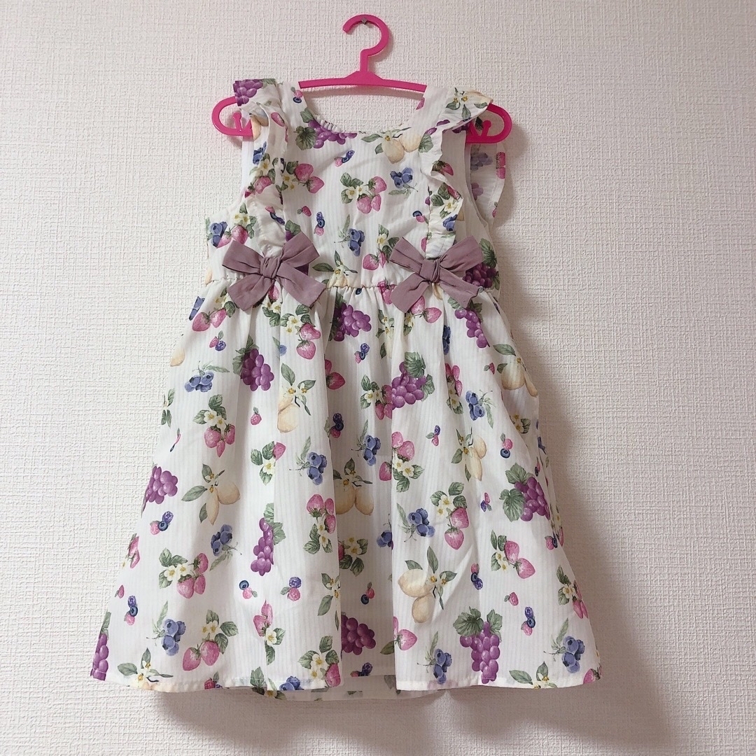 anyFAM(エニィファム)のエニィファム100 キッズ/ベビー/マタニティのキッズ服女の子用(90cm~)(ワンピース)の商品写真