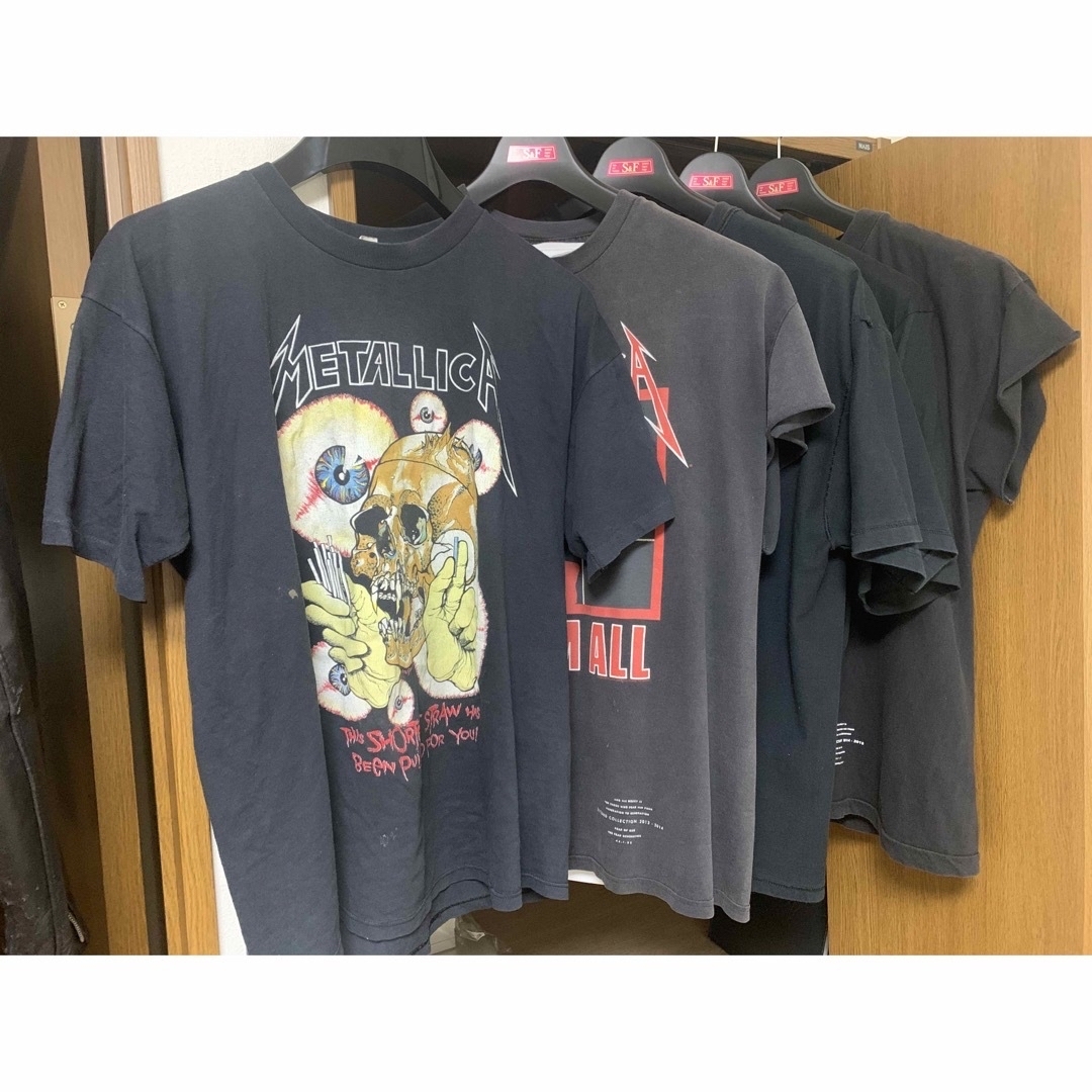 METALLICA(メタリカ)の80S 本物　ヴィンテージ　メタリカ　XL メンズのトップス(Tシャツ/カットソー(半袖/袖なし))の商品写真