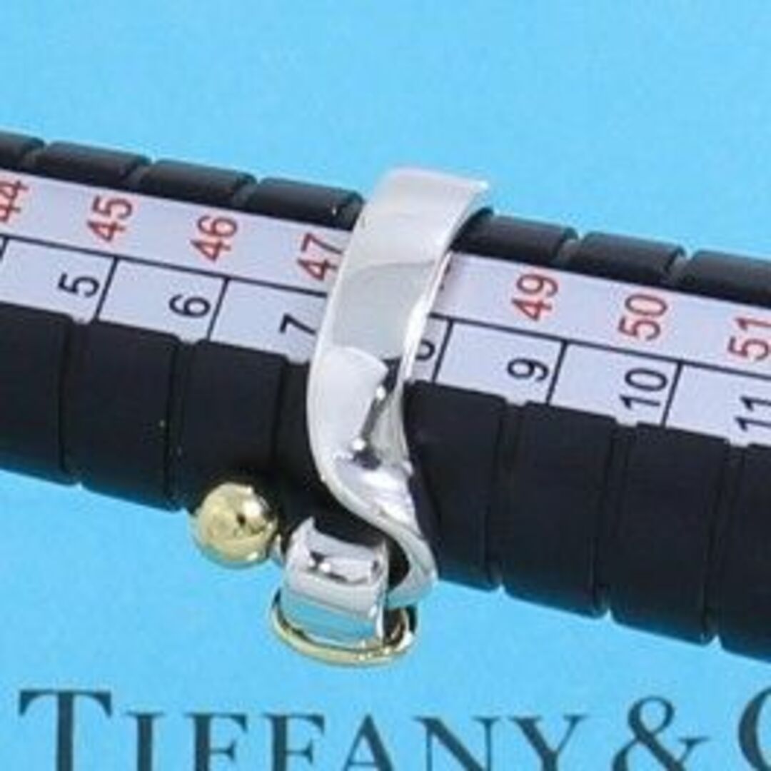 Tiffany & Co.(ティファニー)のティファニー　TIFFANY　8号　ラブノット　フック＆アイ リング　BC レディースのアクセサリー(リング(指輪))の商品写真