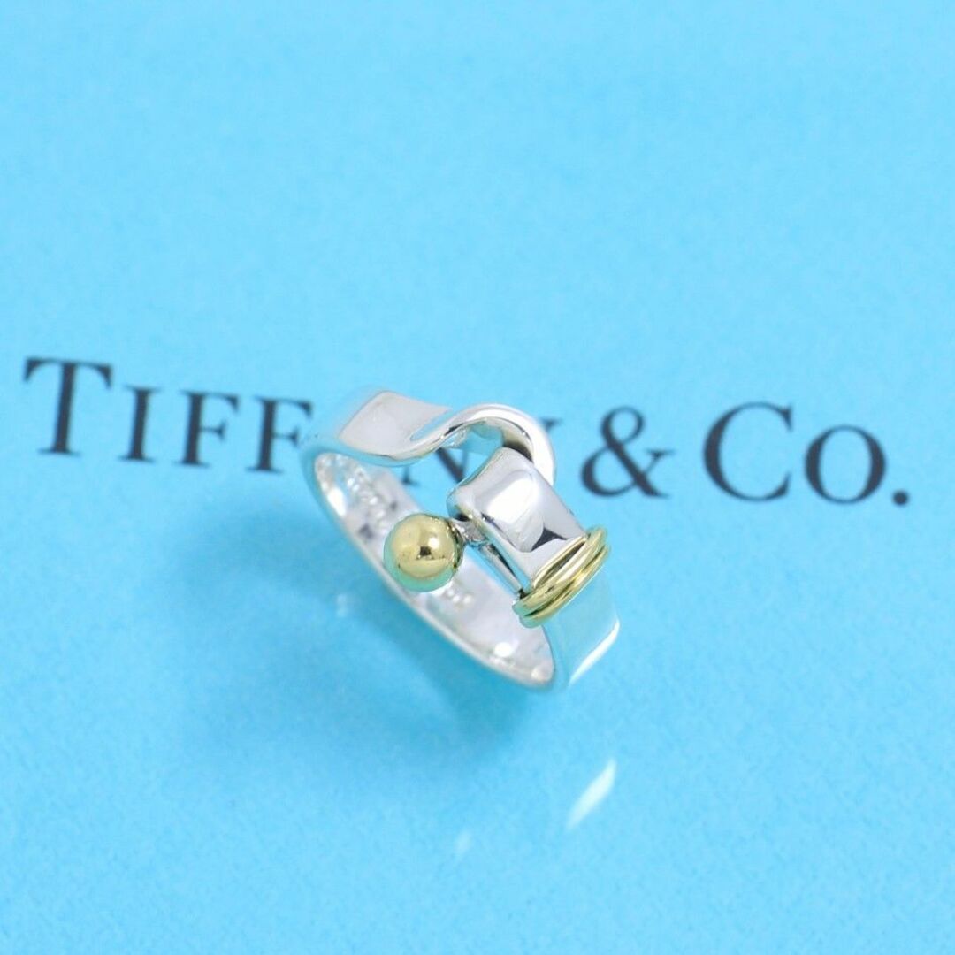 Tiffany & Co.(ティファニー)のティファニー　TIFFANY　8号　ラブノット　フック＆アイ リング　BC レディースのアクセサリー(リング(指輪))の商品写真