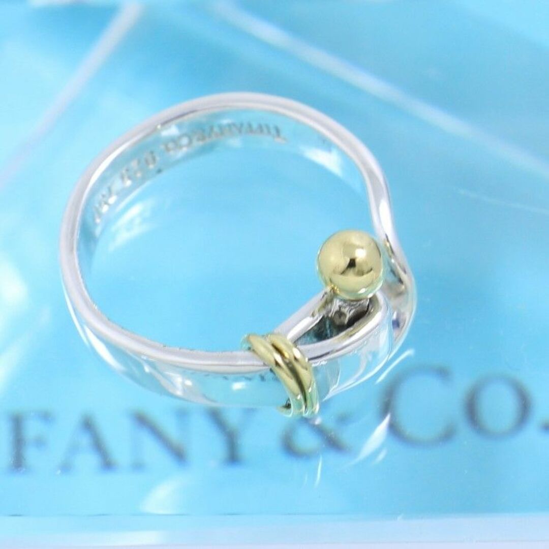 Tiffany & Co.(ティファニー)のティファニー　TIFFANY　8号　ラブノット　フック＆アイ リング　BC レディースのアクセサリー(リング(指輪))の商品写真