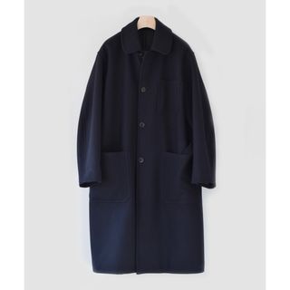 コモリ(COMOLI)のCOMOLI ウールカシミヤミリタリーコート　23AW サイズ2 新品(ステンカラーコート)