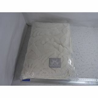 専用　ブランケットM　Ｌ　ニット　アイボリー　ひざ掛け　わちふぃーるど　ダヤン(日用品/生活雑貨)