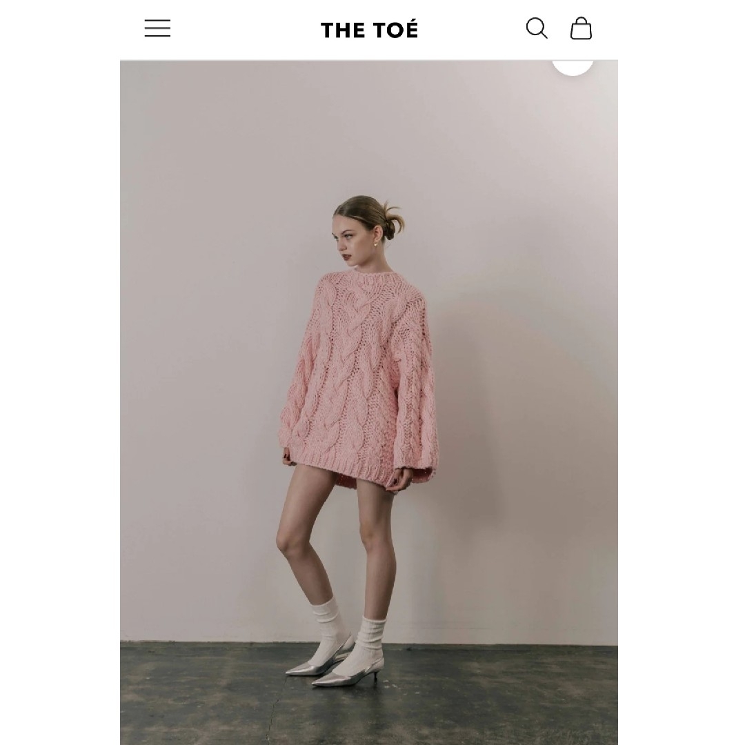 THE TOÉ MARAIS HANDMADE KNITニットワンピース