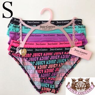 ジューシークチュール(Juicy Couture)のレア USA ジューシークチュール 下着 ショーツ 5枚 S CHEEKY(ショーツ)