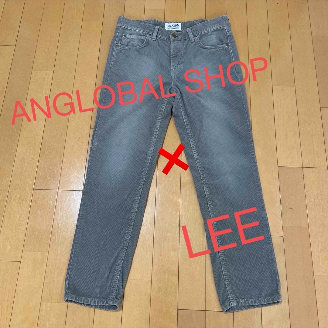 ANGLOBAL SHOP(アングローバルショップ)のANGLOBAL SHOP×LEEコラボコーデュロイパンツ レディースのパンツ(カジュアルパンツ)の商品写真