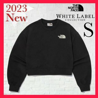 ザノースフェイス(THE NORTH FACE)の【セール】ノースフェイス　韓国限定　ホワイトレーベル　ミニ丈　スエット(トレーナー/スウェット)