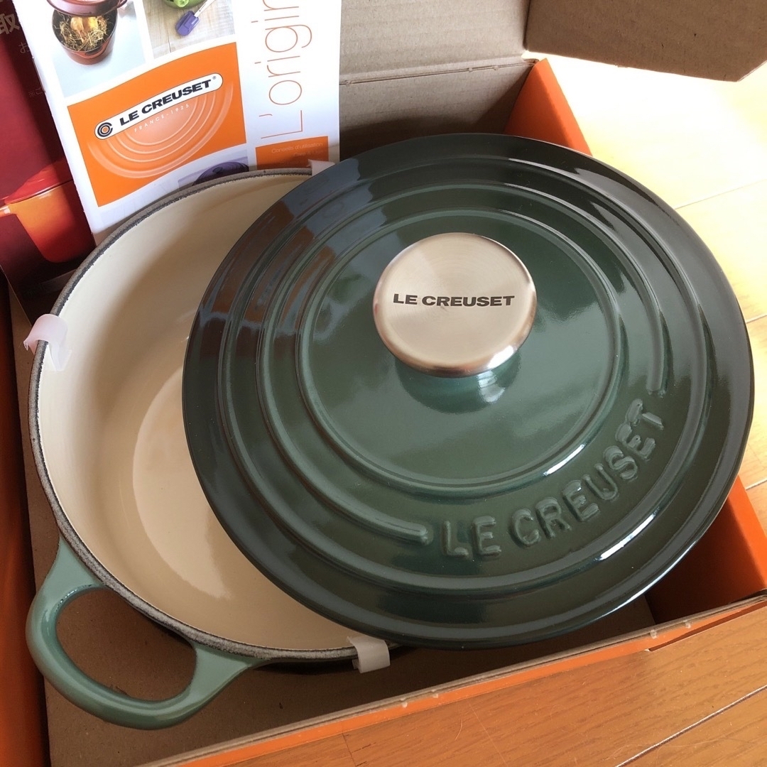 ルクラー新品未使用★ル・クルーゼ（LE CREUSET）ココット・ロンド18