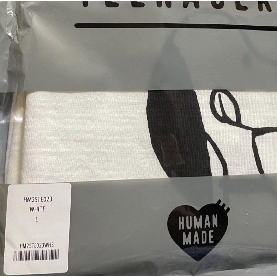 HUMAN MADE(ヒューマンメイド)の新品 HUMAN MADE Peanuts T-Shirt "White" メンズのトップス(Tシャツ/カットソー(半袖/袖なし))の商品写真