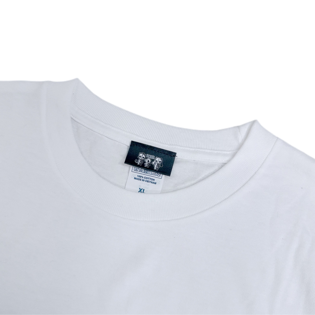 NieR clothing ONEくんFACEロングカットソー【ホワイト】 レディースのトップス(カットソー(長袖/七分))の商品写真