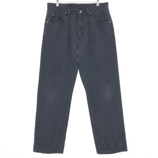 ラングラー(Wrangler)の古着 ラングラー Wrangler ブラックデニム デニムパンツ メンズw34 /taa002446(デニム/ジーンズ)