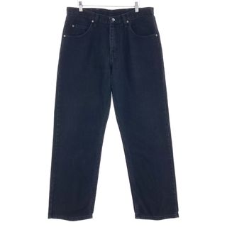 ラングラー(Wrangler)の古着 ラングラー Wrangler ブラックデニム デニムパンツ メンズw34 /eaa380326(デニム/ジーンズ)