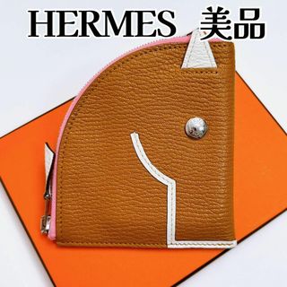 エルメス(Hermes)のHERMES エルメス パドック コインケース ウォレット 財布 ホースモチーフ(コインケース)