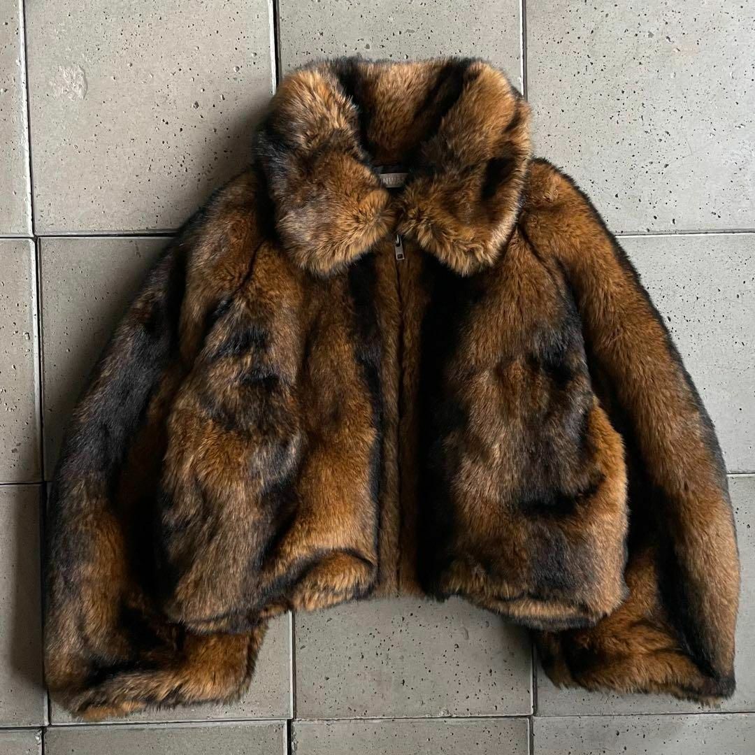 2021AW LEINWANDE ラインヴァンド フェイク ファー ジャケット 2021AW LEINWANDE ラインヴァンド フェイク ファー ジャケット