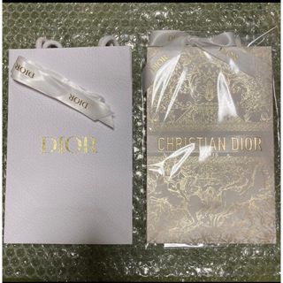 ディオール(Dior)のディオール　ショッパー　同サイズ2セット(ショップ袋)