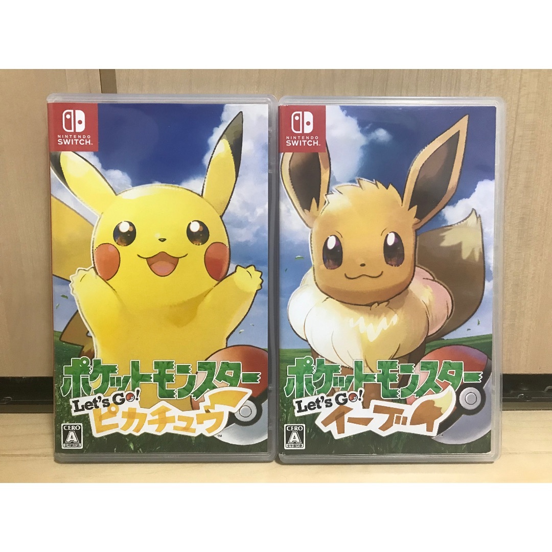 Nintendo Switch - ✨ポケットモンスター Let’s Go！ピカチュウ＆イーブイセット✨即日発送可