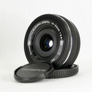 オリンパス(OLYMPUS)のオリンパス 電動パンケーキレンズ M.ZUIKO 14-42mm ブラック(レンズ(ズーム))