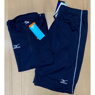 ミズノ(MIZUNO)の新品タグ付き MENS MIZUNOトップス&パンツ2点セット セットアップ(ショートパンツ)