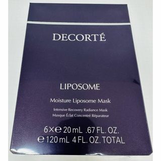 コスメデコルテ(COSME DECORTE)のDecorte デコルテ モイスチュア リポソーム マスク 20mL x 6(パック/フェイスマスク)