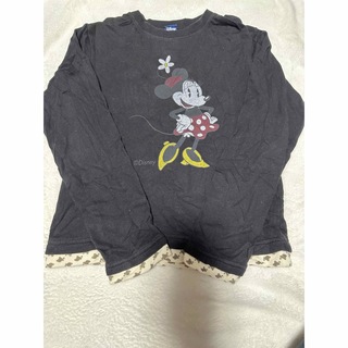 ディズニー(Disney)のミニーちゃん　長袖カットソー　130㎝(Tシャツ/カットソー)