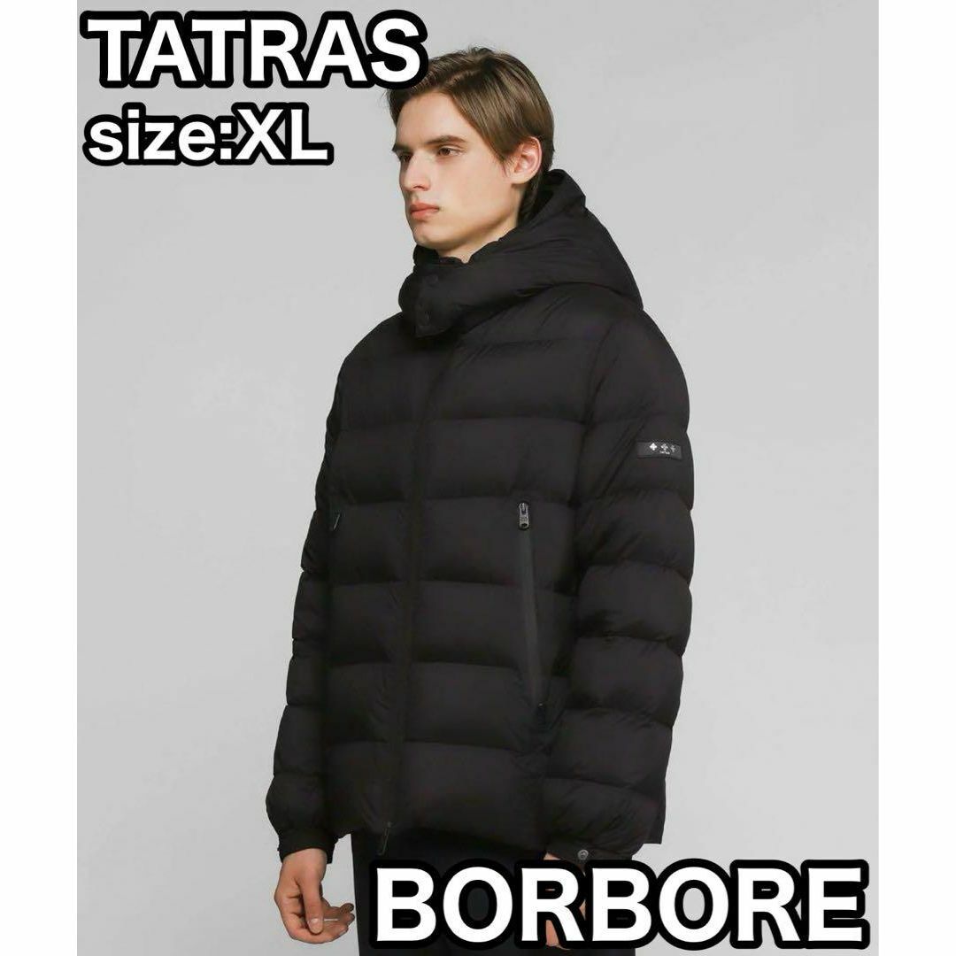 美品 TATRAS BORBORE タトラス ボルボレ ダウンジャケット 黒