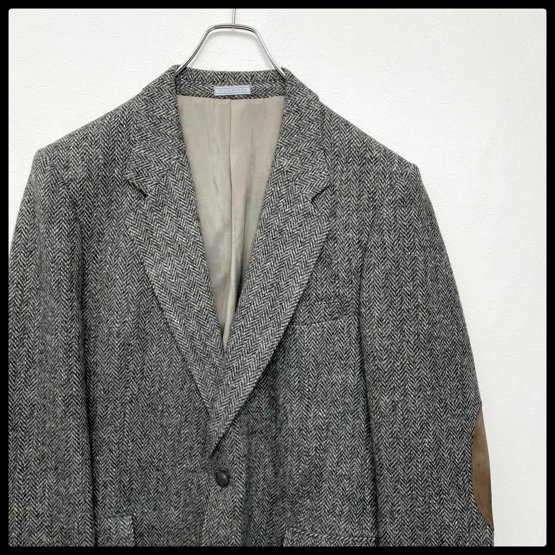Harris Tweed - 大きめ ハリスツイード ヘリンボーン エルボー Harris Tweed - 大きめ ハリスツイード ヘリンボーン エルボー