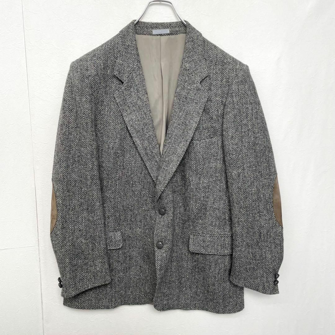 Harris Tweed - 大きめ ハリスツイード ヘリンボーン エルボー Harris Tweed - 大きめ ハリスツイード ヘリンボーン エルボー
