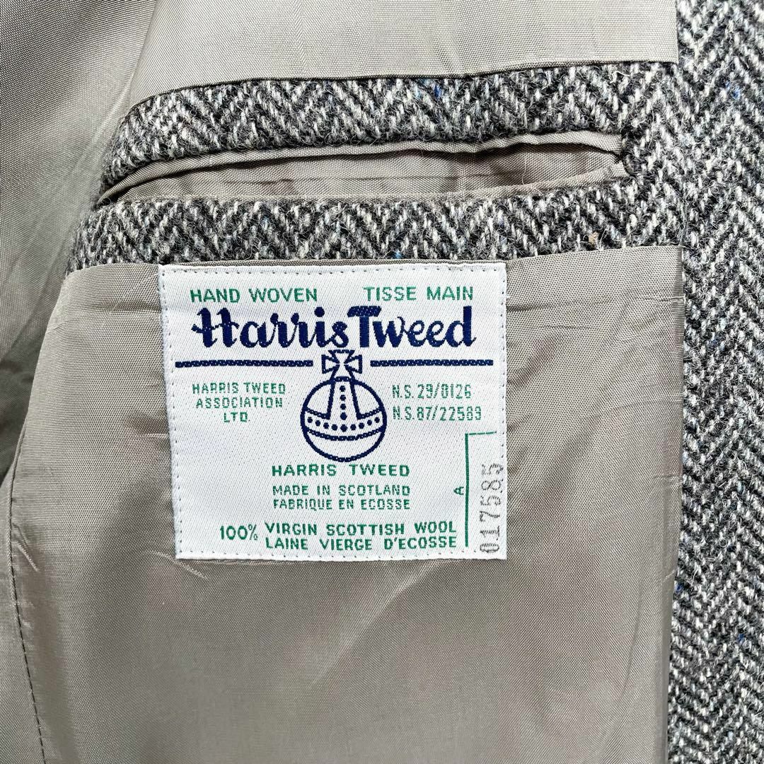 Harris Tweed - 大きめ ハリスツイード ヘリンボーン エルボー Harris Tweed - 大きめ ハリスツイード ヘリンボーン エルボー