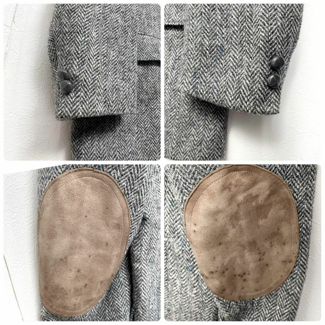Harris Tweed - 大きめ ハリスツイード ヘリンボーン エルボー Harris Tweed - 大きめ ハリスツイード ヘリンボーン エルボー