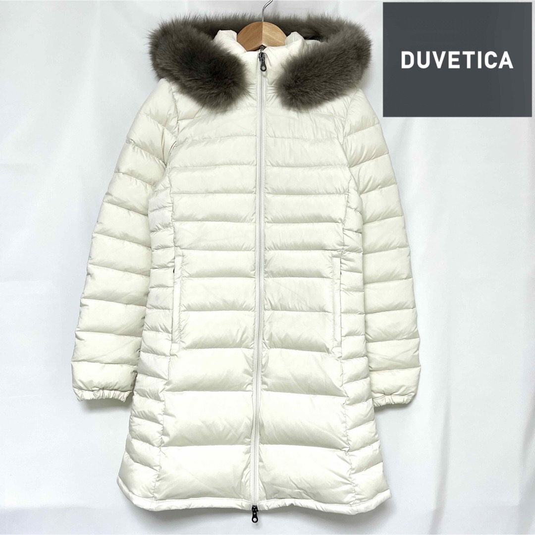 DUVETICA - DUVETICA OCIROETRE 3WAY ダウンコート ホワイト 40の通販 ...