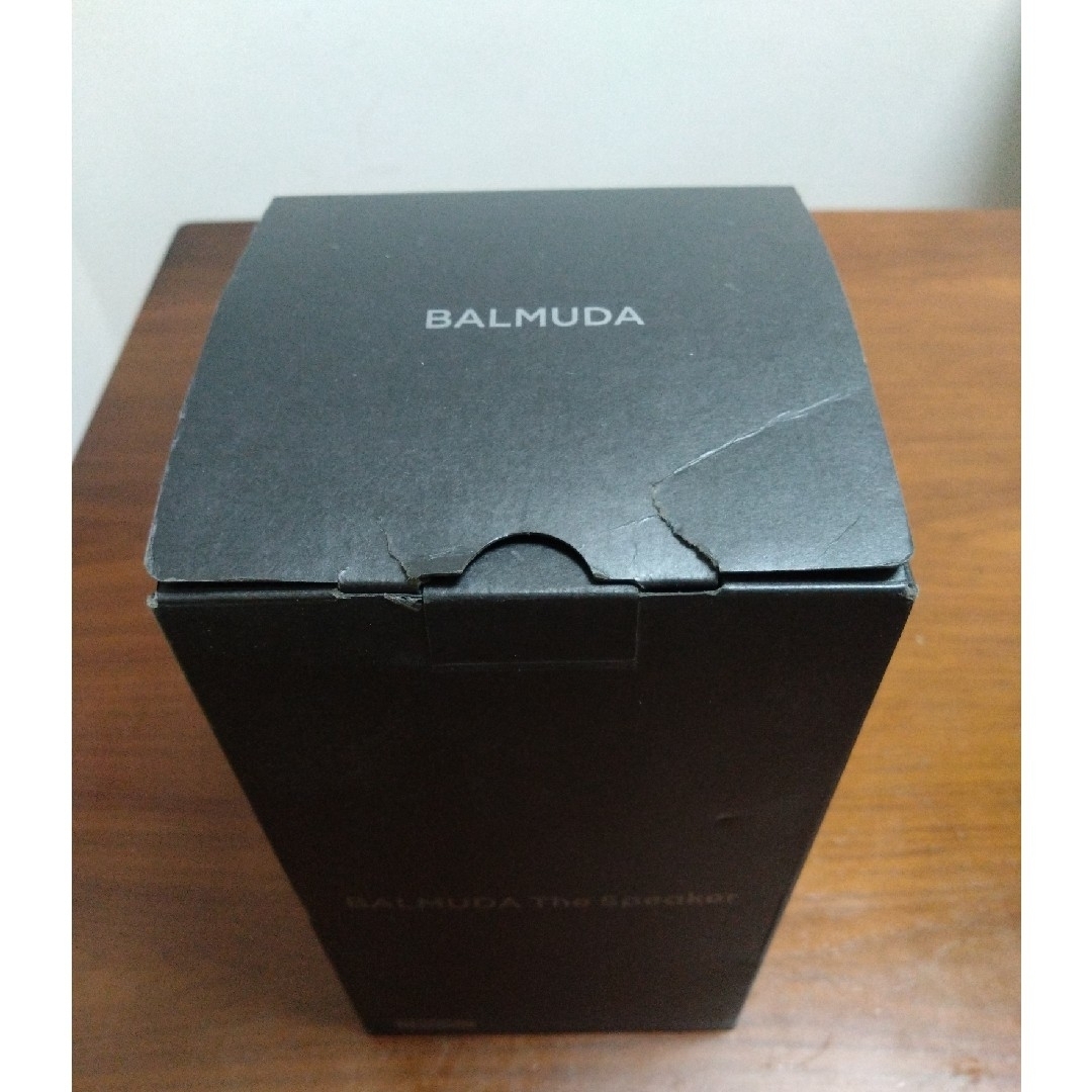 BALMUDA(バルミューダ)のバルミューダ ワイヤレススピーカー ブラック スマホ/家電/カメラのオーディオ機器(スピーカー)の商品写真