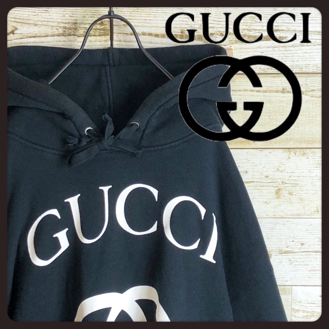 GUCCI グッチ パーカー インターロッキング GGロゴ入り 化粧箱付き | フリマアプリ ラクマ