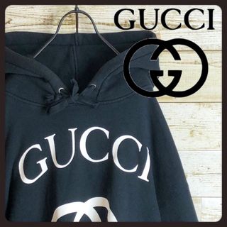 グッチ(Gucci)のGUCCI  グッチ パーカー  インターロッキング GGロゴ入り 化粧箱付き(パーカー)