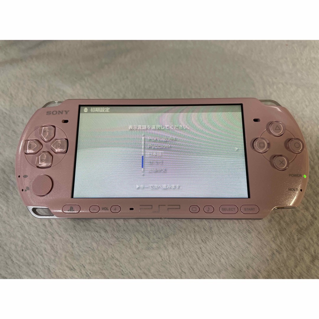 PlayStation Portable - ☆新品同様☆ PSP-3000 ブロッサムピンクの