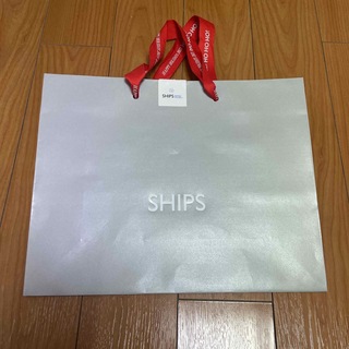 シップス(SHIPS)のSHIPS クリスマス限定　ショッパー　ショップ袋 2023 紙袋　ラッピング(ショップ袋)