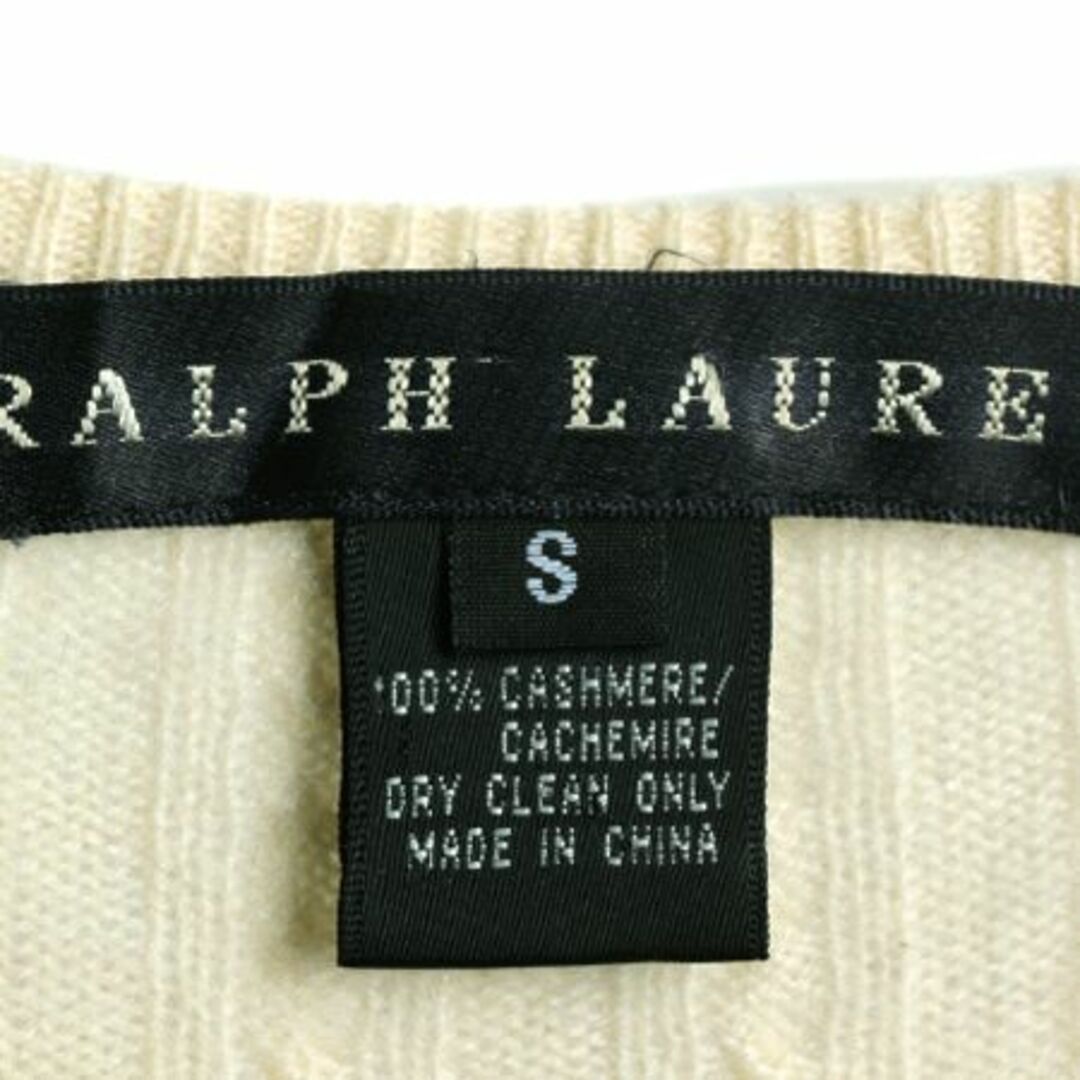 Ralph Lauren - 高級 100% カシミア ラルフローレン ケーブル