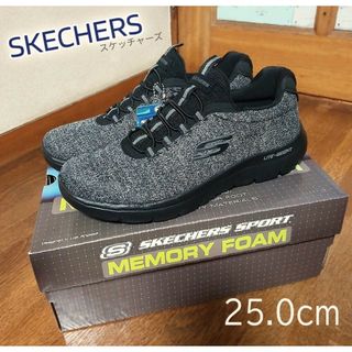 スケッチャーズ(SKECHERS)のSKECHERS スケッチャーズ 25.0 ブラック SPORT スニーカー(スニーカー)